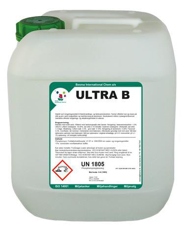 Rust- og kalkfjerner Ultra B 5 liter - 1