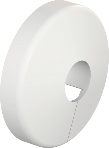 Uponor roset 20 mm delbar hvid - 1