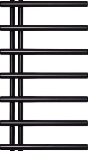KRISS Merkur håndklædetørrer 858x500mm matsort - 1