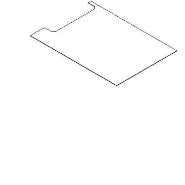 Tabula afskærmningsplade 3X4M vandret - 1