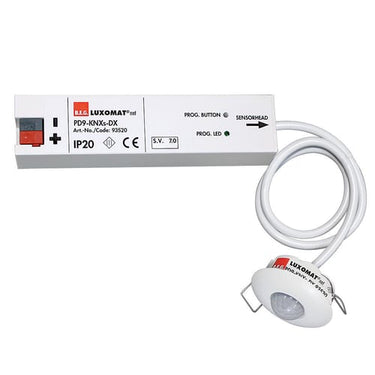 PD9-KNXs-DX-i Tilstedeværelsessensor m. RGB/HCL temp og akustik KNX-secure klar Ø9/2,5 indbygning. - 1