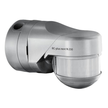 RC-plus next N 230 sølv Bevægelsessensor Udendørs væg/loft PIR 230V 230°/40m 3000W. - 1