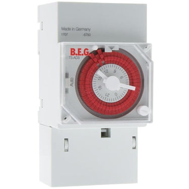 TS-AD3 Kontaktur Analog 24-timers timer 1 kanal. - 1