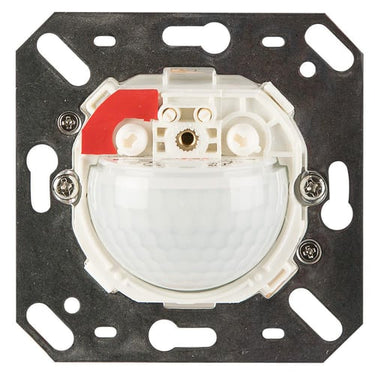 Indoor 180-M-2C uden ramme Vægsensor m. akustiksensor 2 kanal ON/OFF 230V 180°/12m EURO-dåse. - 1