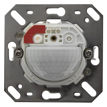 Indoor 180-S uden ramme Vægsensor m. akustiksensor Slave 230V 180°/12m EURO-dåse. - 1