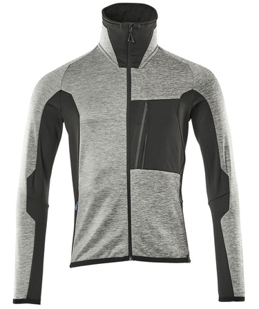 MASCOT Advanced fleecetrøje 17103 grå meleret/sort 4XL - 1