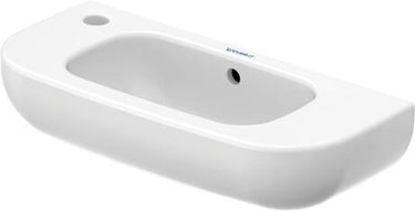 Duravit D-Code håndvask 500mm m/hanehul venstre - 1