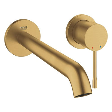 GROHE Essence New etgrebs håndvaskarmatur 1/2/230 mm tud børstet Cool Sunrise messing - 1