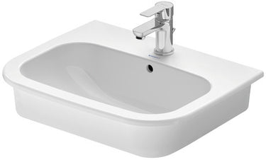 Duravit D-Code håndvask t/indbyg hvid højglans 545mm - 1
