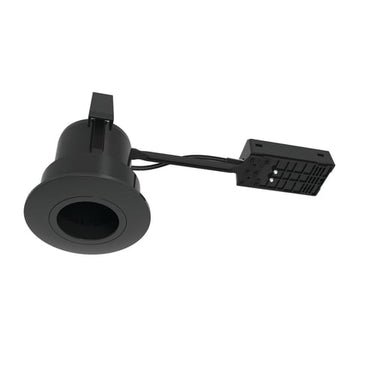 Luna Quick2Light Downlight ISO GU10 Mat Sort IP44 - 1
