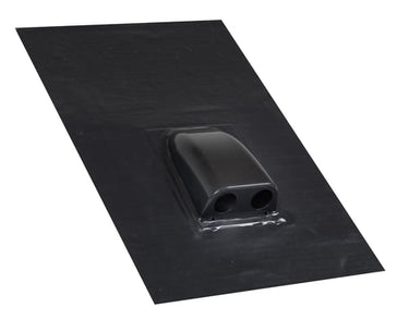 SabetoFLEX rørgennemføring 5-65° 2 rør Ø45 sort - 1