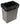 Affaldssorterings system - Svingbar med flere spande - 6