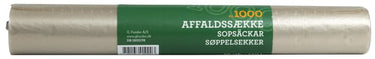 Affaldssække klar 120 liter 10 poser pr. rulle - standard kvalitet - 1