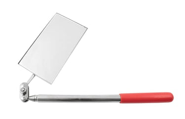 Inspektionsspejl 51x89 mm m/led og teleskopstang max L=480 mm - 1