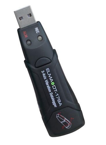 Elma DT178A XYZ-vibrationsdatalogger - 1