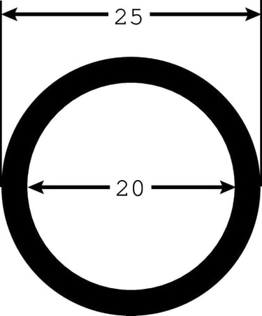 Spiralslange Ø20mm indv. sort SPS 20 - 1