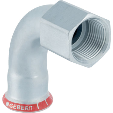 Geberit Mapress bøjning FZ 90° 28mmx1/2" muffe/muffe - 1
