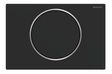 Geberit Sigma10 betjeningsplade mat sort - 1