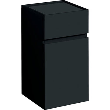 Geberit Renova Plan sideskab 390 x 360 x 760 mm 1 låge/1 skuffe Lava højkomprimeret trelags-spånplade matlakeret - 1