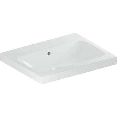 Geberit iCon Light håndvask 600 x 480 mm hvid porcelæn - 1