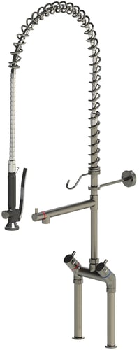KRISS Classic Clean forbruser t/bord 2-greb 2-hul syrefast rf - 1