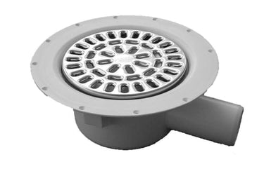 Afløbsskål Purus med rustfri rist 50 mm - 1