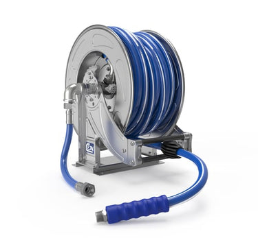 Slangeopruller (åben) AISI 304 R 3/4" udv. gevind m/20 m PVC slange - 1