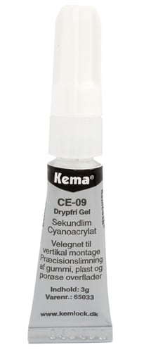 Cyanoacrylat lim kema CE-09 3G - 1