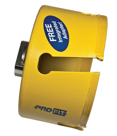 Pro-fit HM hulsav med integreret adaptor 127 mm - 1