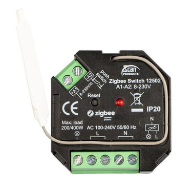 Zigbee Relæ 200W LED IP20 - 1