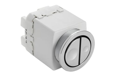 Geberit WC20 betjeningsplade pneumatisk krom - 1