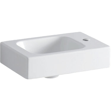Geberit Icon håndvask 380 x 280 x 135 mm hvid porcelæn KeraTect - 1
