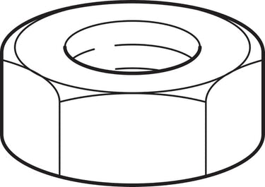 Møtrik M10-X (100) - 1