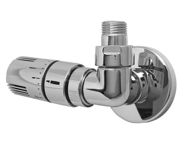 KRISS Corner Rum komplet ventilsæt krom - 1