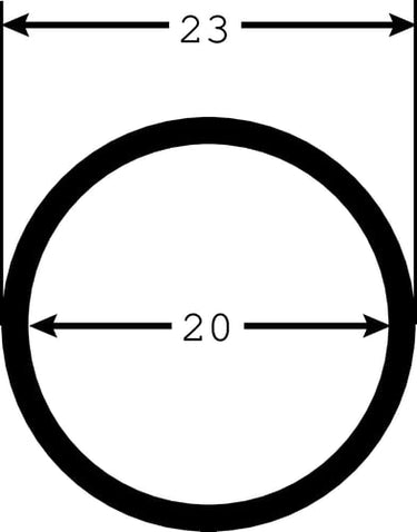 Spiralslange Ø20mm indv. sort SPF 20 - 1