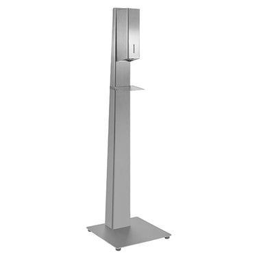 Pressalit Public Classic desinfektionsdispenser m/sensor 950 ml inkl. stander bør stål - 1