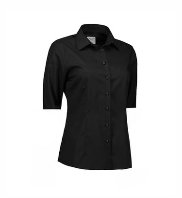 Seven Seas fine twill modern s/s dame S721 sort str L - 1