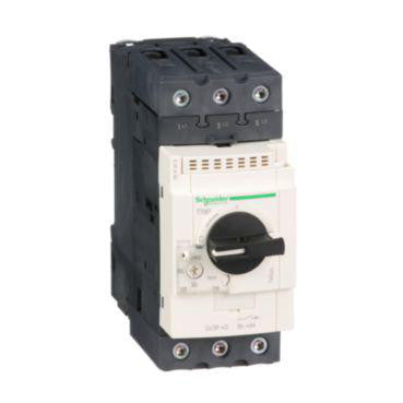 TeSys GV motor circuit breaker GV3P40 termisk magnetisk 30-40A 18.5kW@400V Icu50kA drejegreb - 1