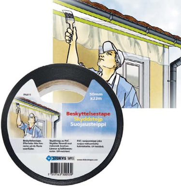 Tape pvc grøn 50MMX33M - 1