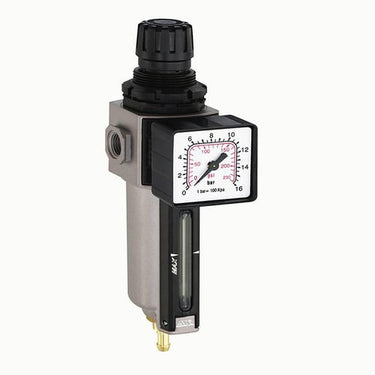 FLAIR E14/2P 1/4" filter med reduktionsventil og manometer - 1