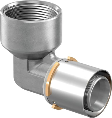 Uponor S-Press presvinkel 90° muffe/muffe 40 mm x 1 1/2" - 1