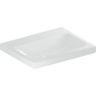 Geberit iCon Light håndvask 600 x 480 mm hvid porcelæn KeraTect - 1