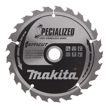 Makita TCT Rundsavsklinge 165X20mm 25T Effi - 1