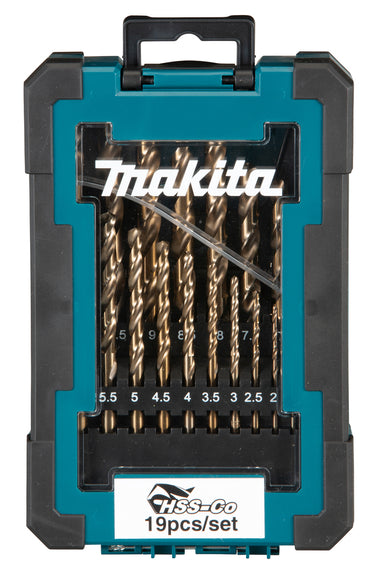 Makita HSS-Co Metal Borsæt 19 stk - 1