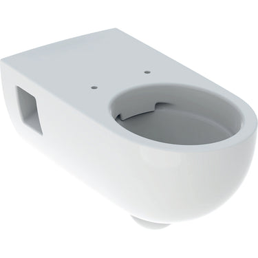 Geberit Renova Comfort væghængt toiletskål hvid porcelæn - 1