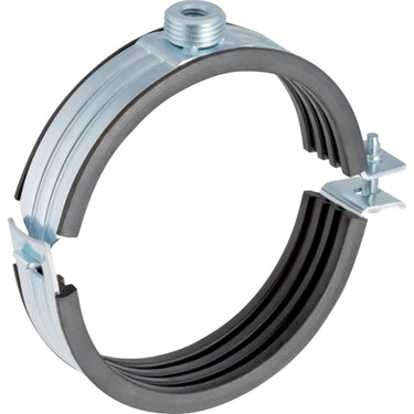 Geberit Silent rørbærer PEH 110mm/M10x1/2" gi-indlæg m/gevindmuffe - 1