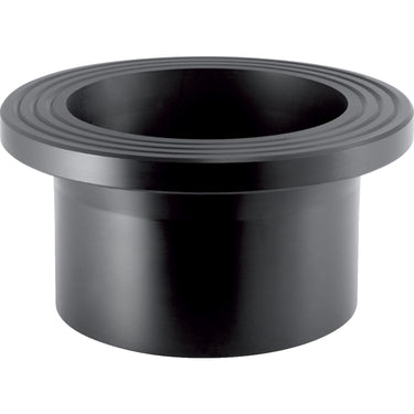 PEH påsvejsningsstykke Geberit 63 mm til flange sort - 1