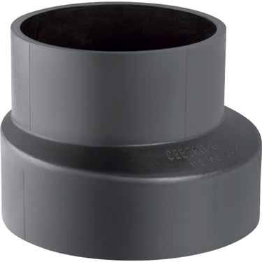 Peh reduktion excentrisk Geberit Ø90x75 mm - 1
