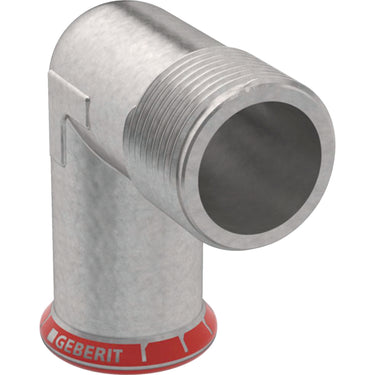 Geberit Mapress vinkel FZ 90° 22mmx3/4" muffe/nippel - 1