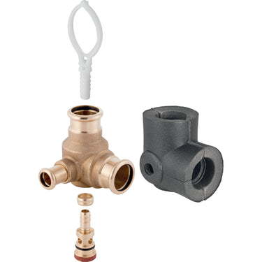 Geberit Mapress tilslutningsgarniture til indvendig cirkulation: d=35mm d1=15mm - 1
